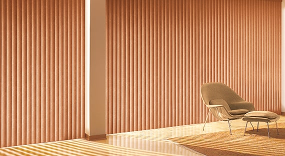 Custom vertical blinds - Somner