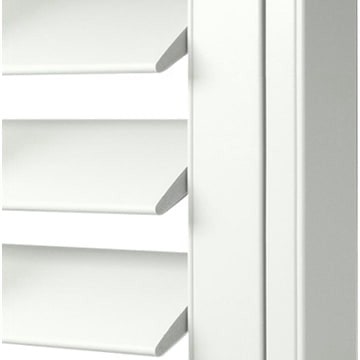 Hunter Douglas - NewstylehybridShutters-Brilliant Drapery Design- polar- close2