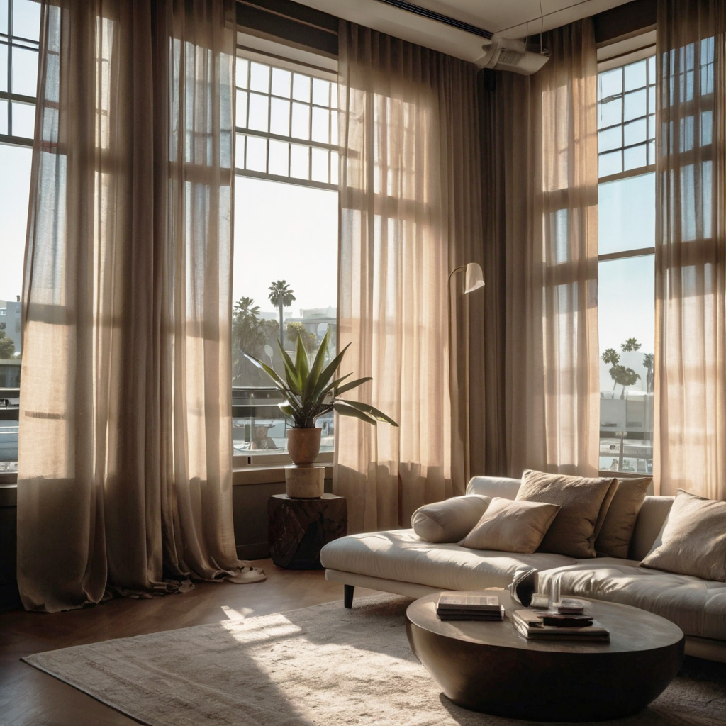 modern_linen_curtains_Beverly_hills_