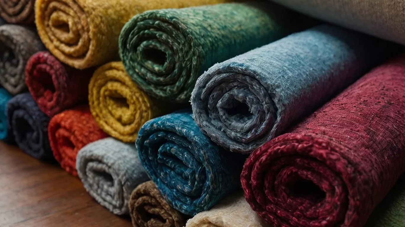 chenille banner fabric