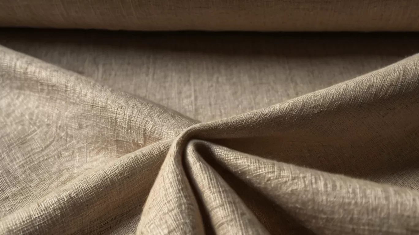 linen fabric banner