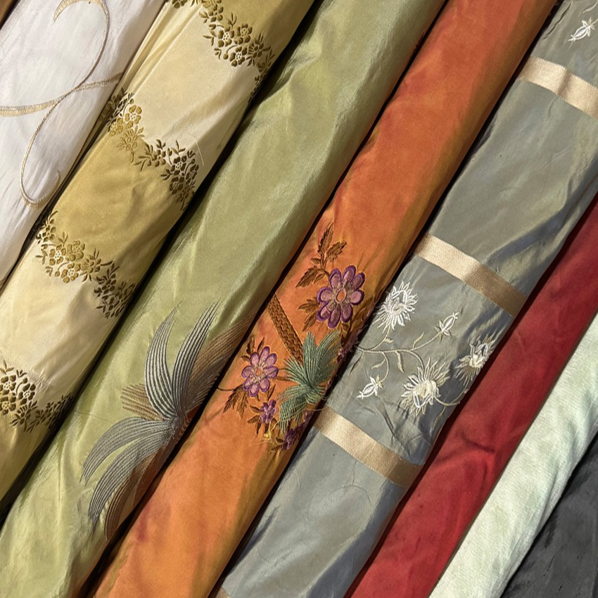 Embroidery silk